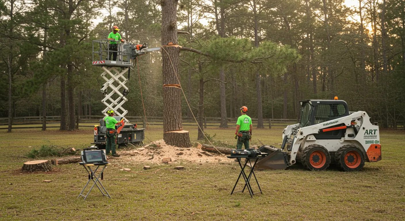 Complete Tree Removal (Non-Emergency) — Controlled Job Site